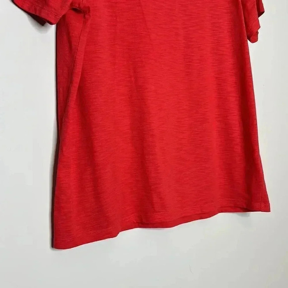 Men’s Modern Fit Red T-shirt - Picture 3 of 7
